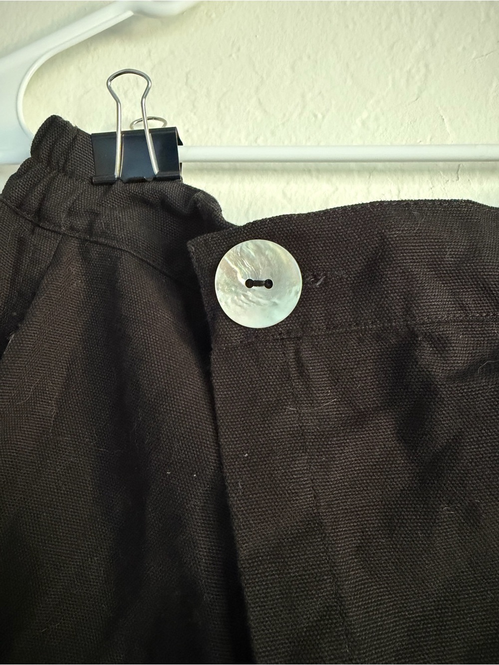 Shell Utility Skort in black - Picture 2 of 4
